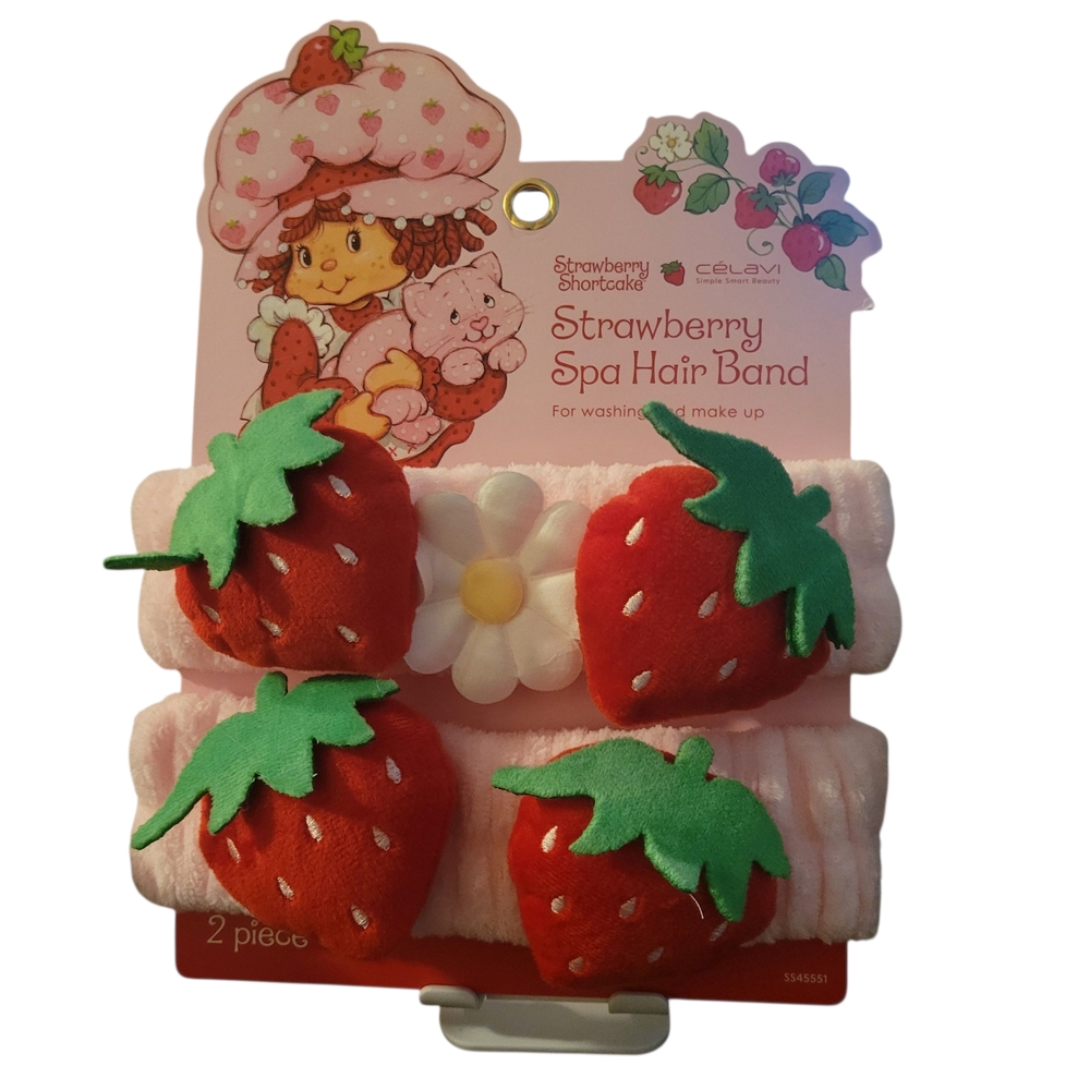 Strawberry Shortcake Spa Hair Band Set Of 2